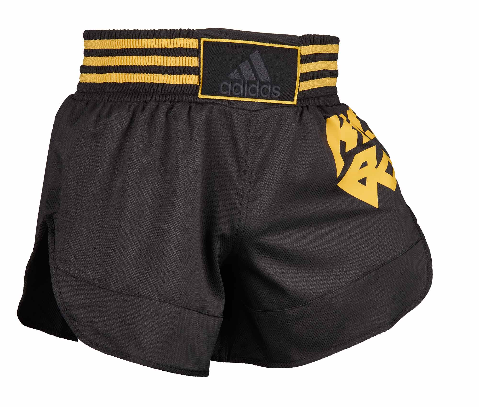 Short de kick-boxing ADIDAS, polyester évacuant l&