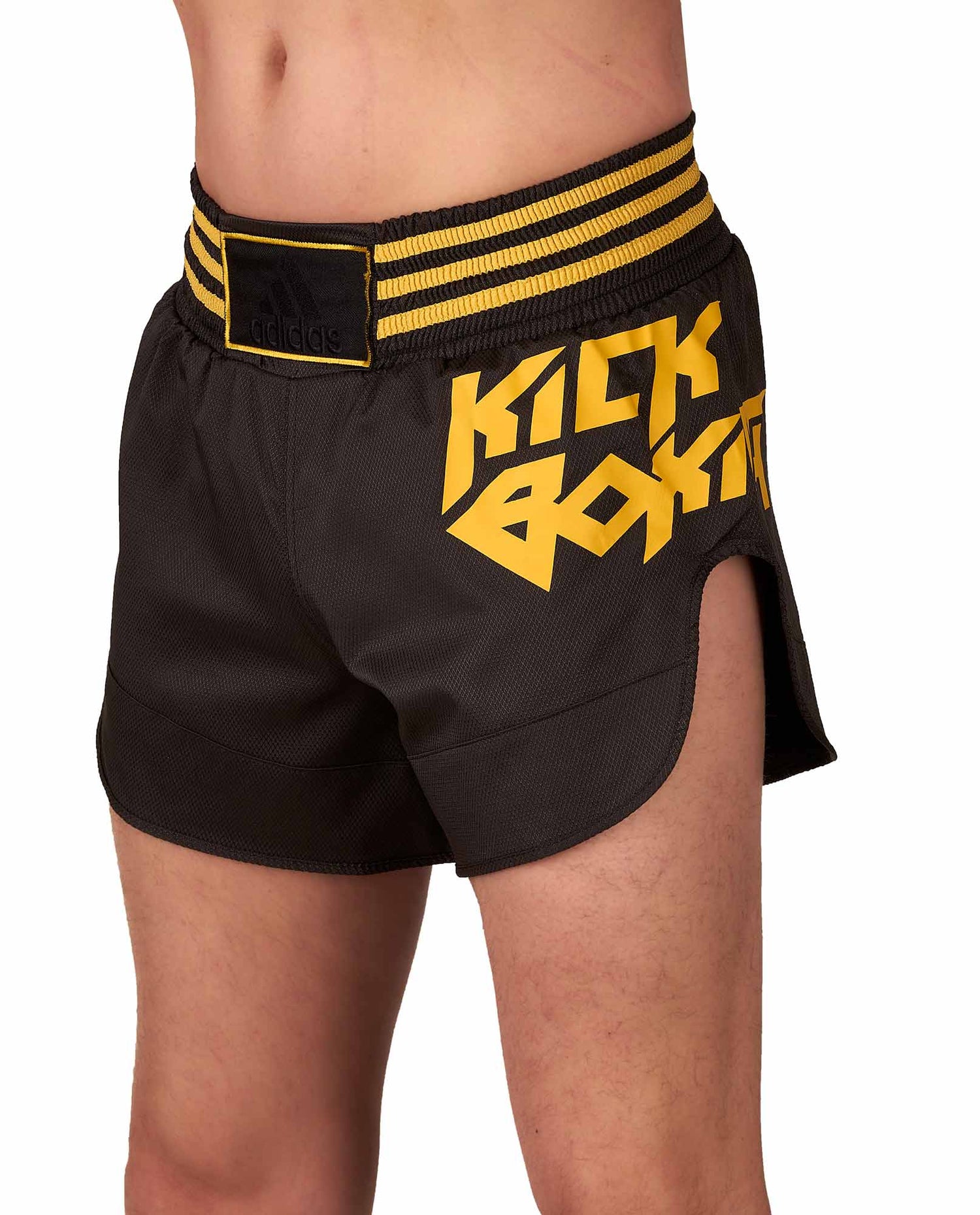 ADIDAS Kick Boxing Shorts, Moisture-Wicking Polyester for Intensive Training- ADISKB02