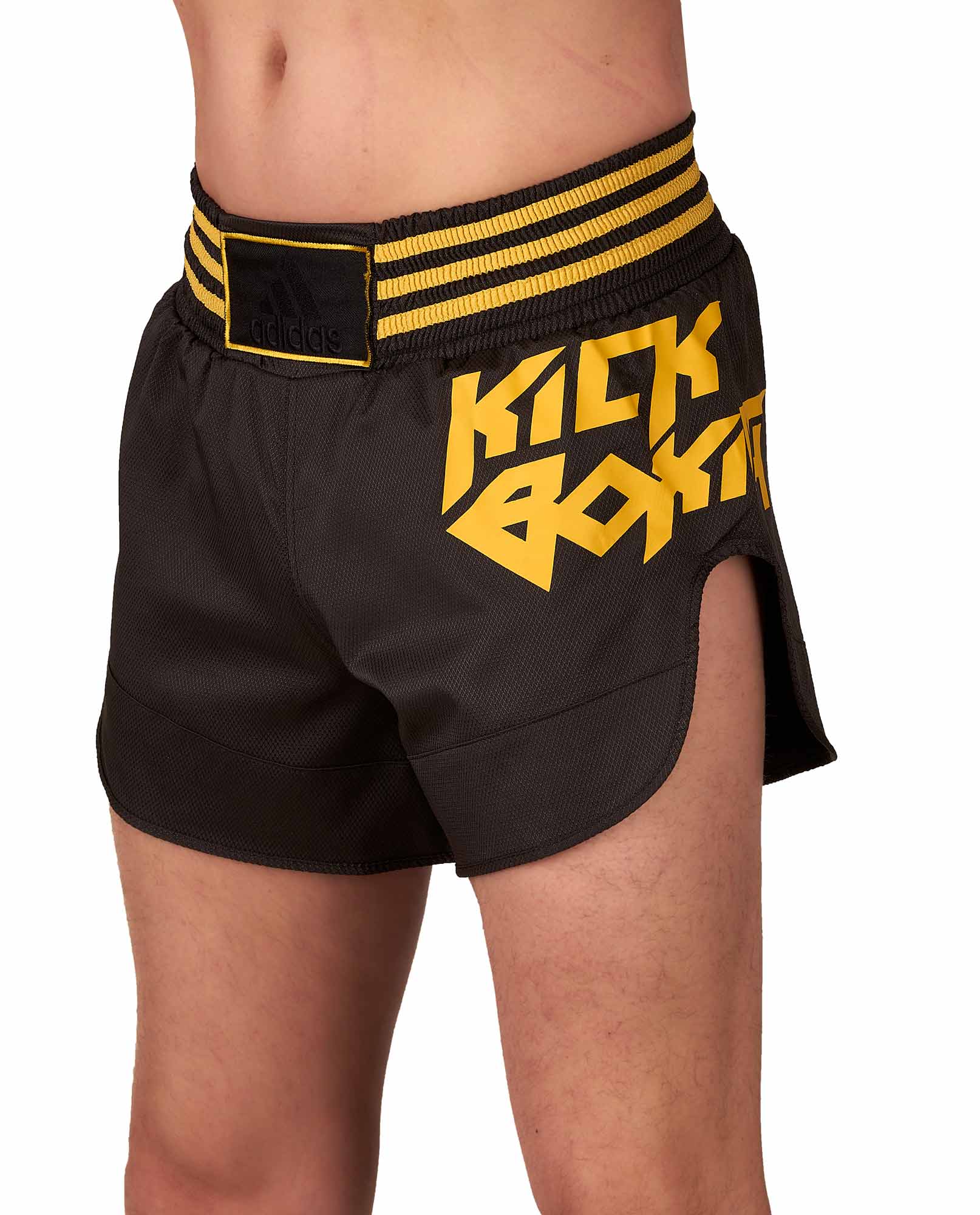 Short de kick-boxing ADIDAS, polyester évacuant l&