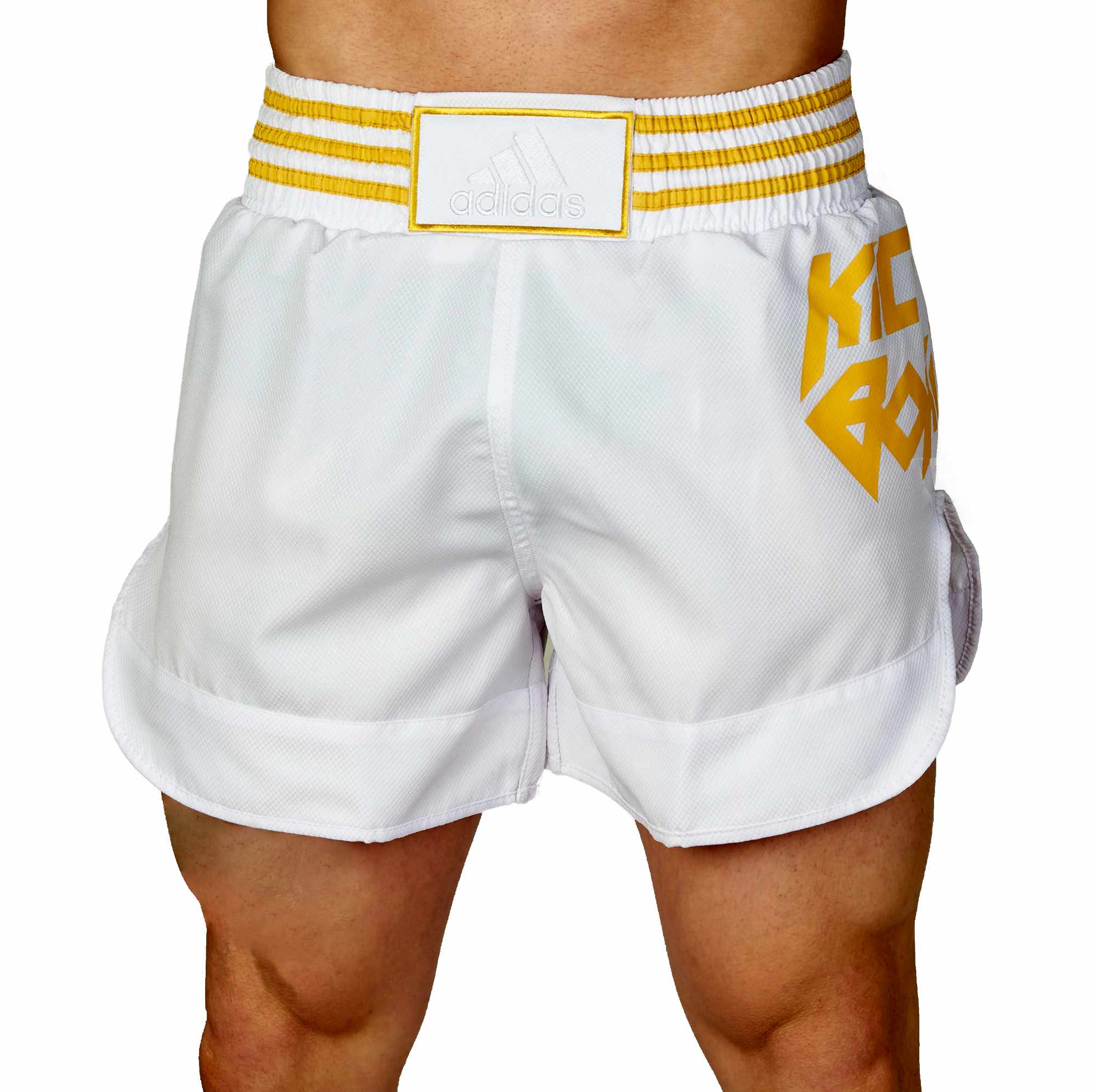 Short de kick-boxing ADIDAS, polyester évacuant l&