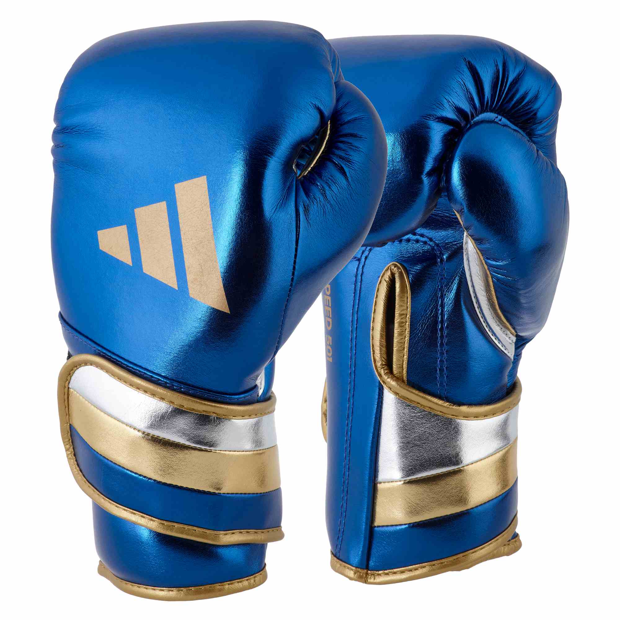 Adidas Speed 500 Boxing Gloves - Gold Microfibre (ADISBG501) | Superior Protection