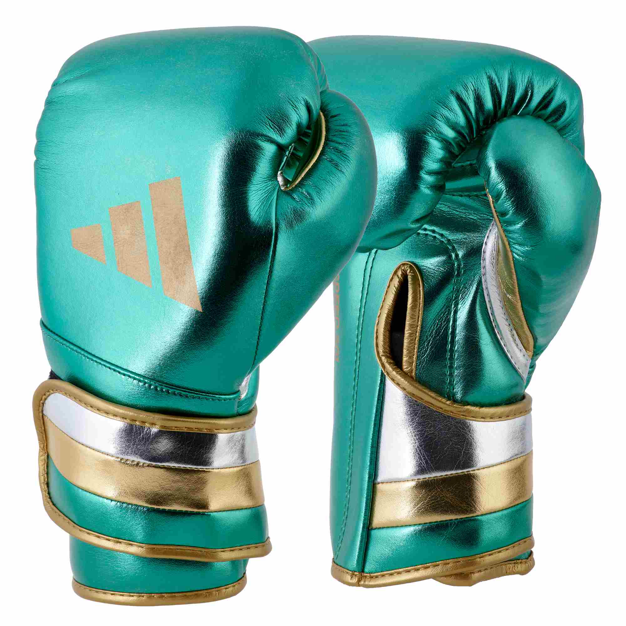 Adidas Speed 500 Boxing Gloves - Gold Microfibre (ADISBG501) | Superior Protection