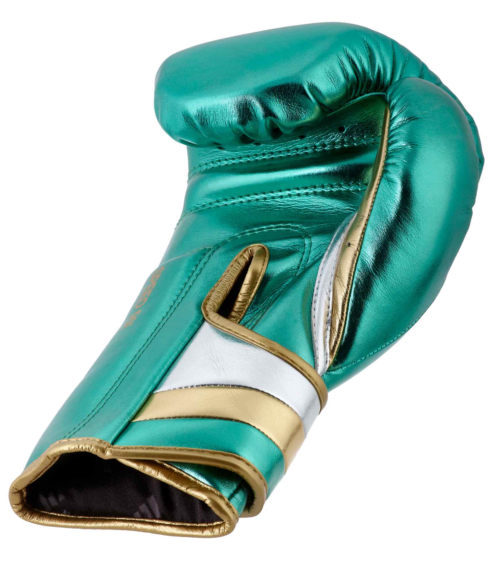 Adidas Speed 500 Boxing Gloves - Gold Microfibre (ADISBG501) | Superior Protection