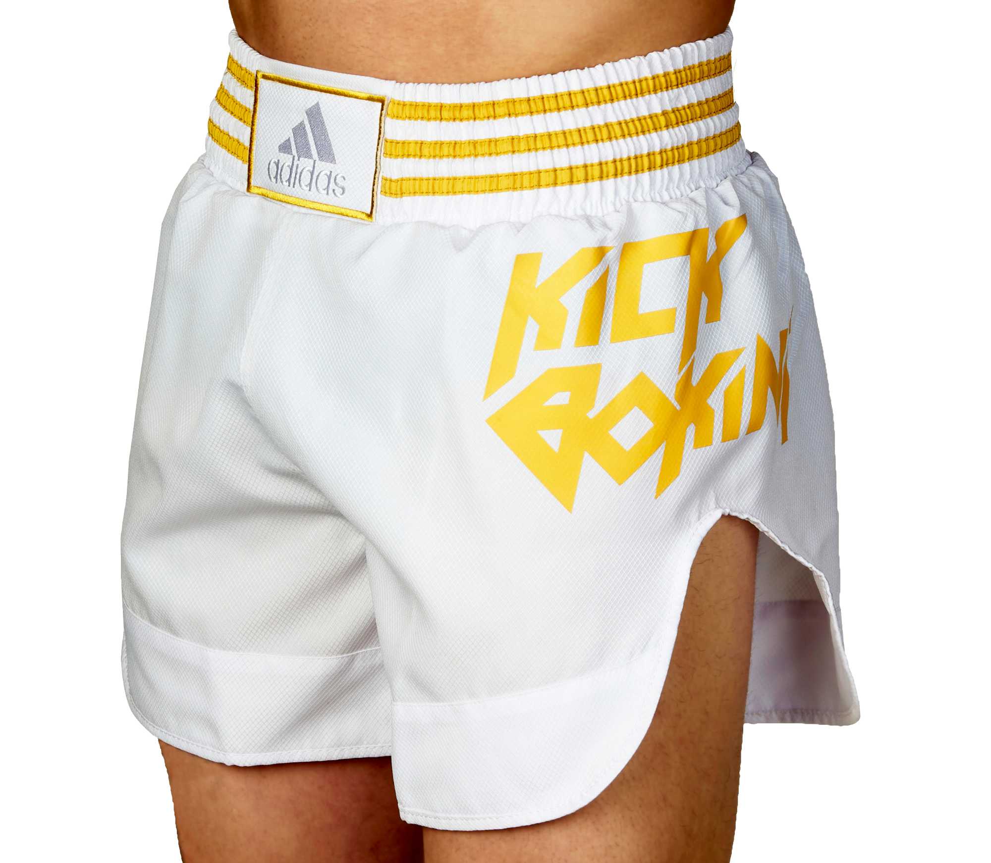 Short de kick-boxing ADIDAS, polyester évacuant l&