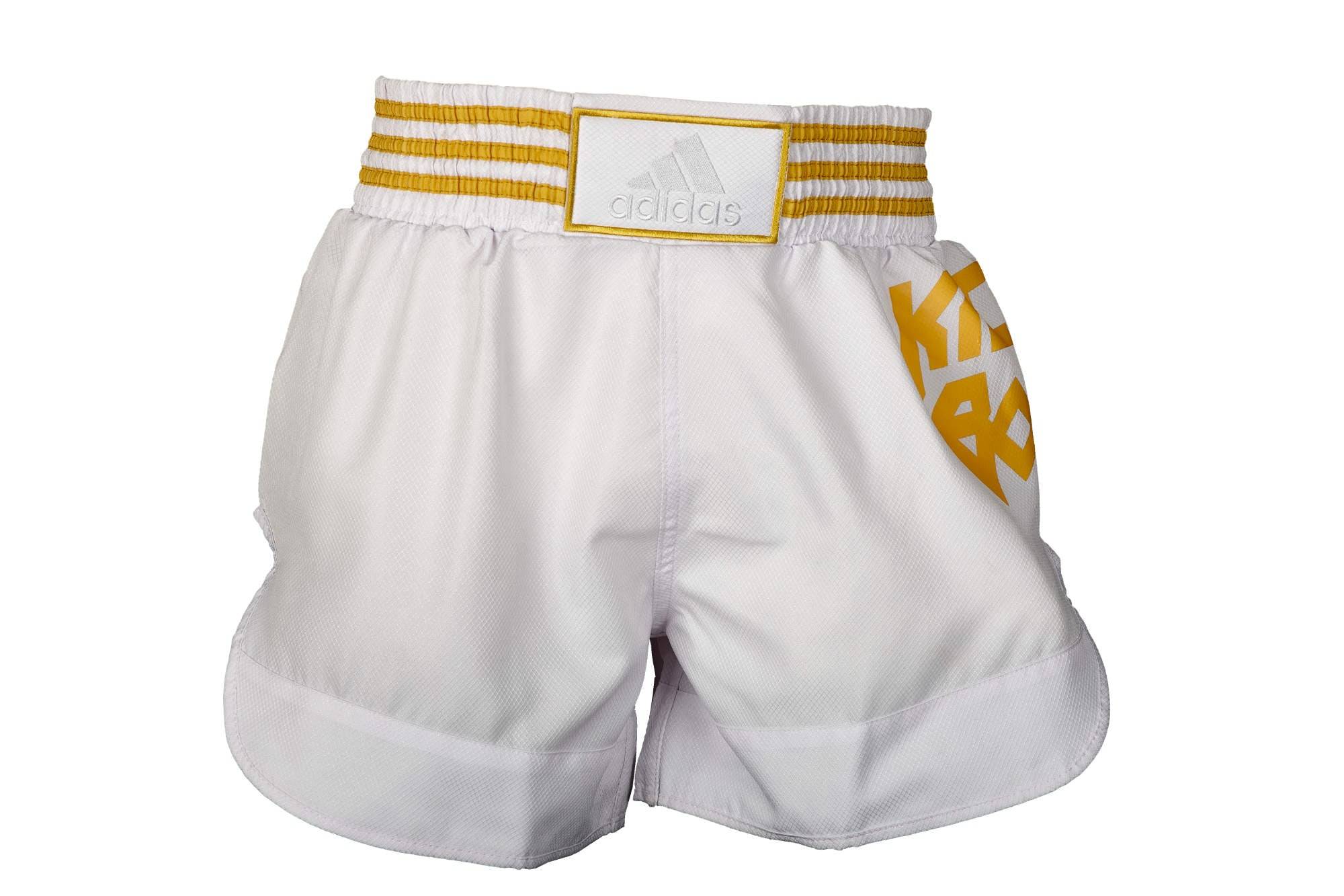 Short de kick-boxing ADIDAS, polyester évacuant l&