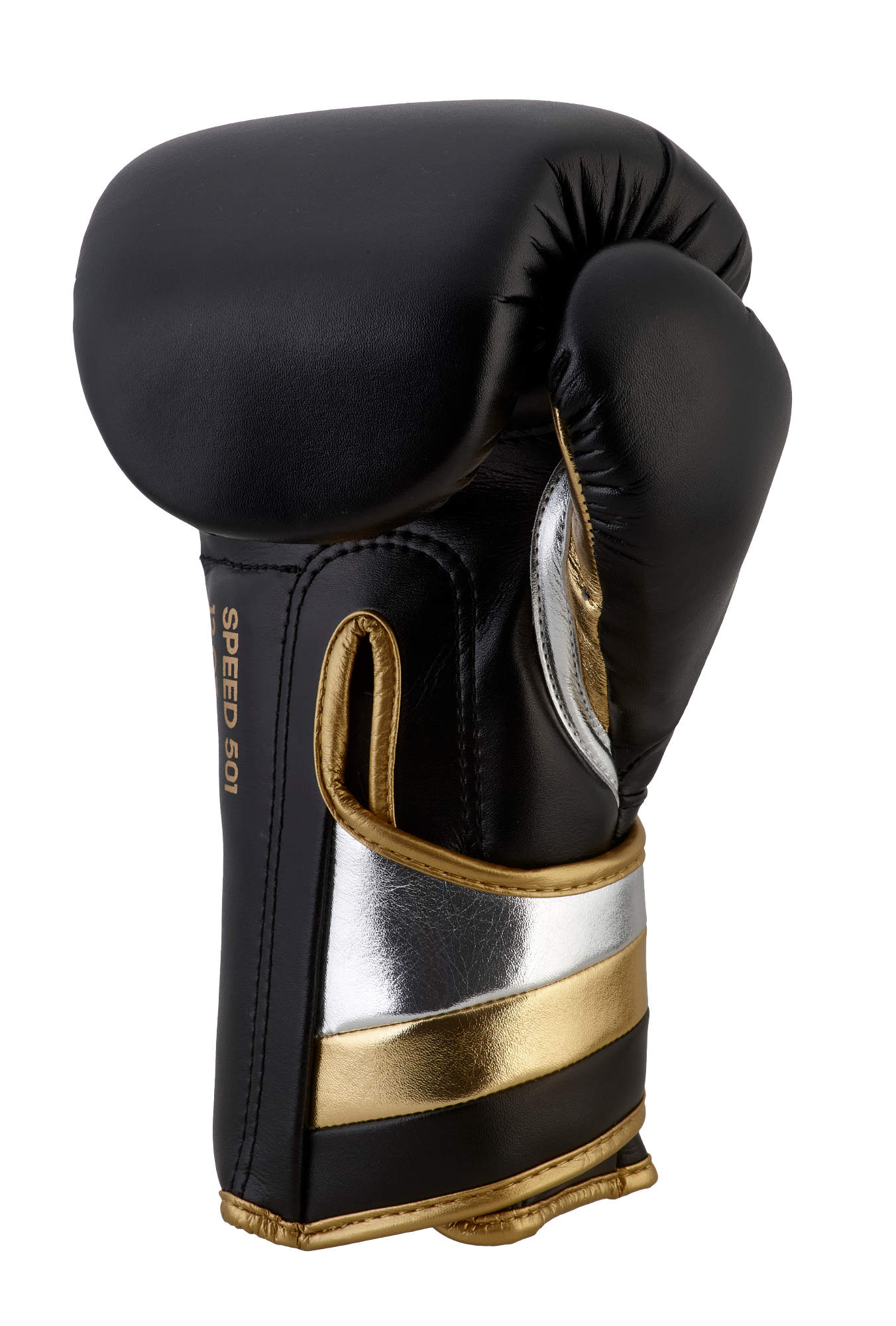 Adidas Speed 500 Boxing Gloves - Gold Microfibre (ADISBG501) | Superior Protection