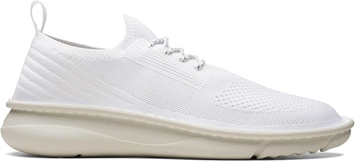 Clarks - Mens Origin2 Shoes, Color White Knit
