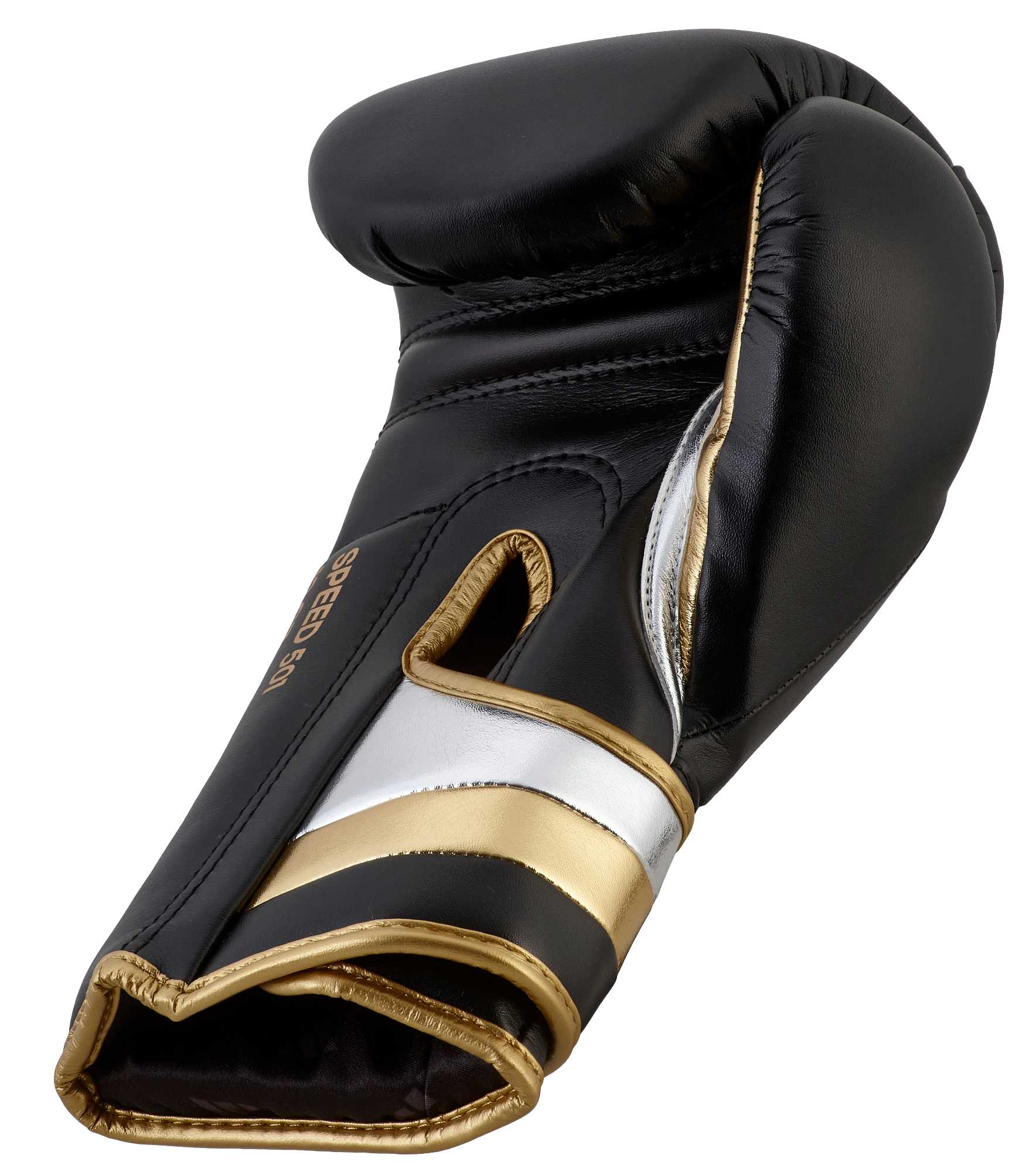 Adidas Speed 500 Boxing Gloves - Gold Microfibre (ADISBG501) | Superior Protection