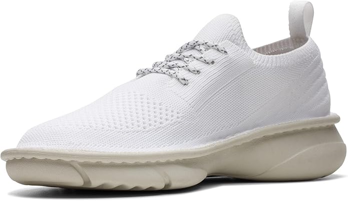 Clarks - Mens Origin2 Shoes, Color White Knit