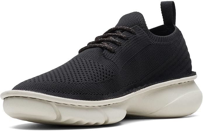 Clarks - Mens Origin2 Shoes, Color Black Knit