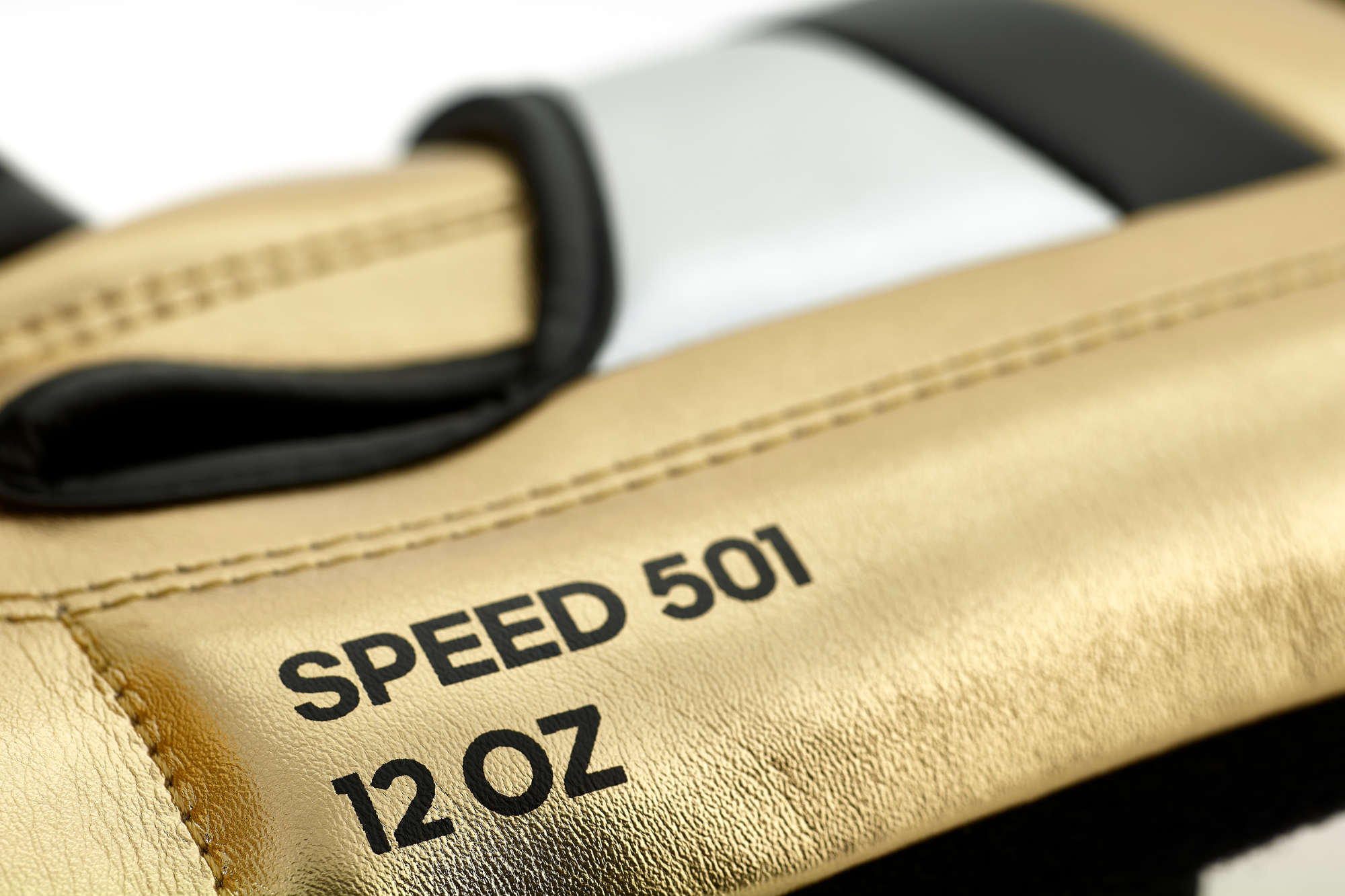 Adidas Speed 500 Boxing Gloves - Gold Microfibre (ADISBG501) | Superior Protection