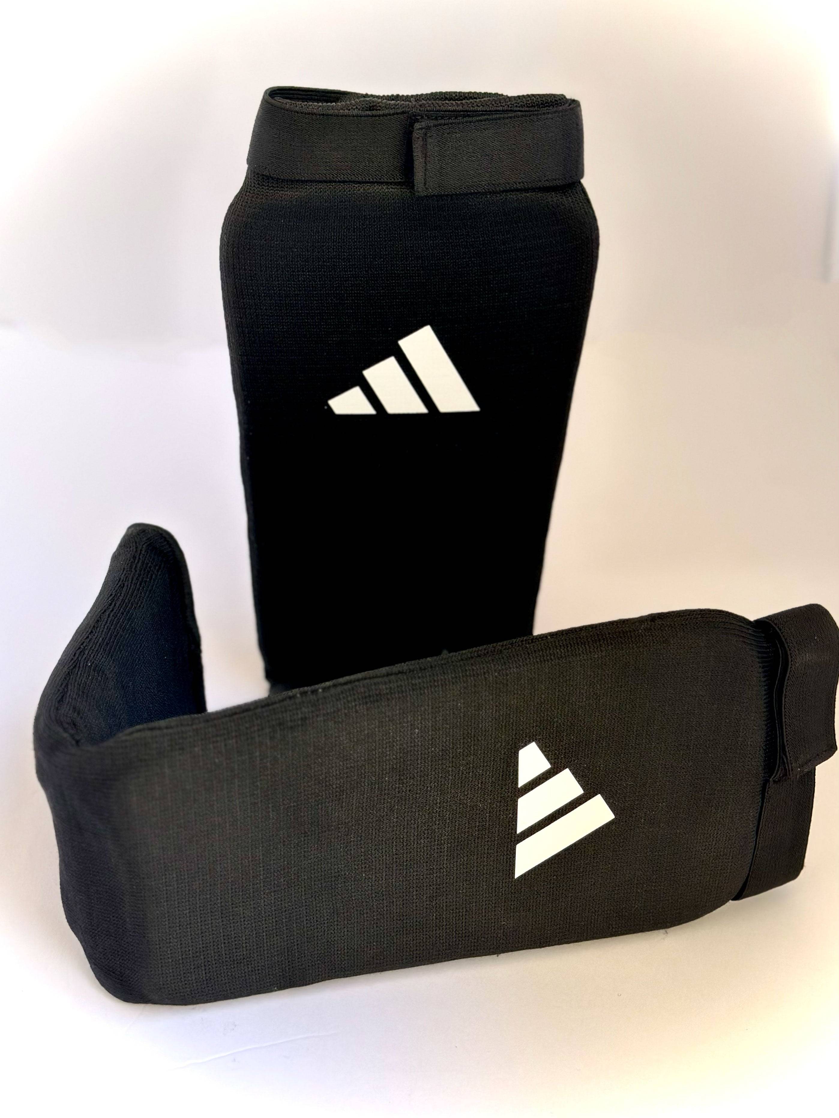 ADIDAS Shin Guards for Kickboxing, Muay Thai, MMA - Training Shin Pads for Martial Arts Protection, ADIBP08B