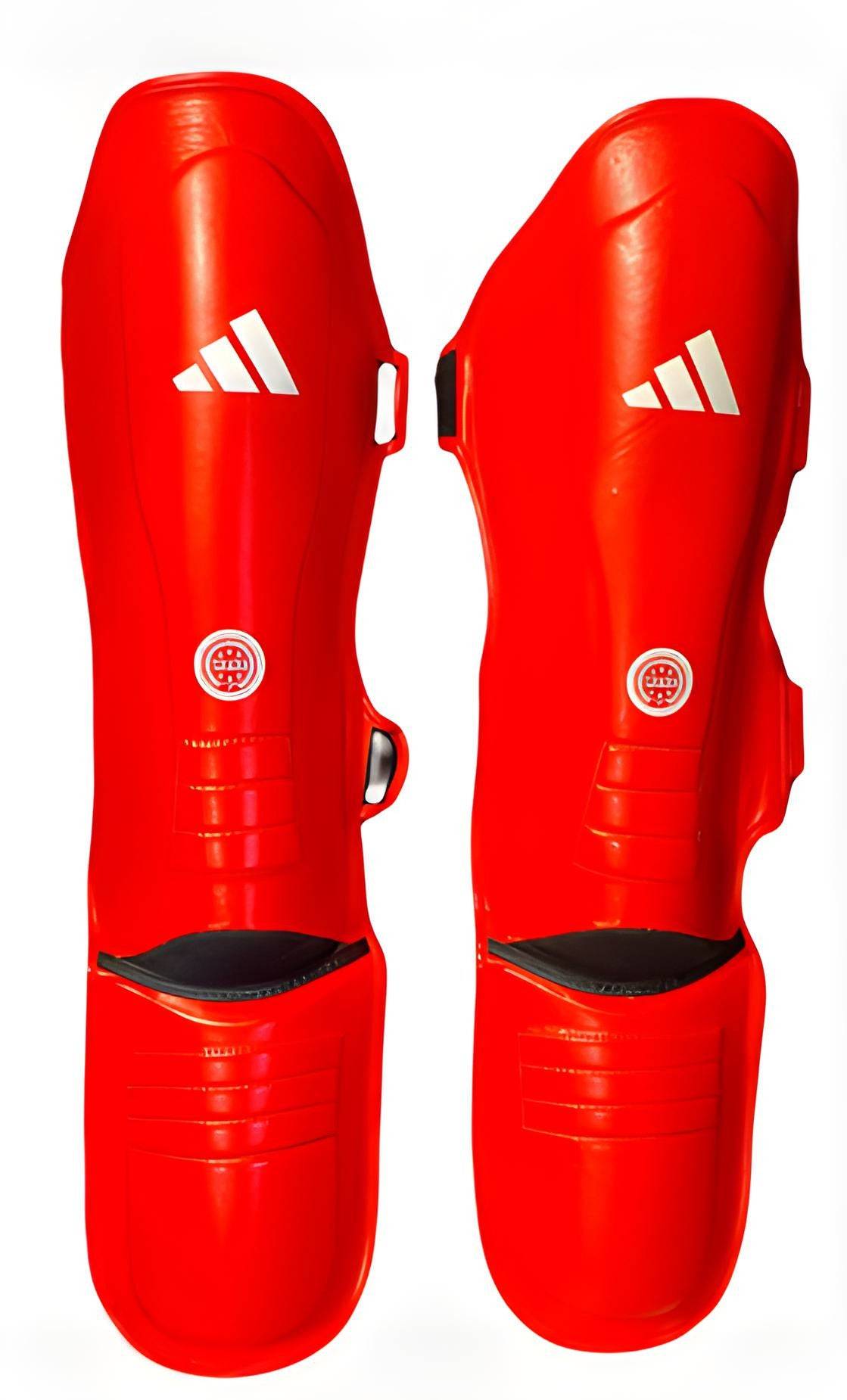 ADIDAS WAKO Approved Shin Guards - Unisex Leg Protection Pads for Kickboxing, Muay Thai, MMA, ADIWAKOGSS11