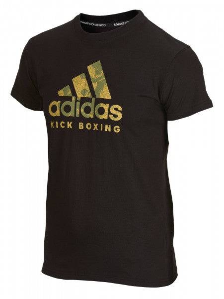 ADIDAS Kickboxing Basic Cotton T-Shirt Unisex Badge of Sports adiCLTS20KB, The Ultimate Gear for Kickboxing Enthusiasts