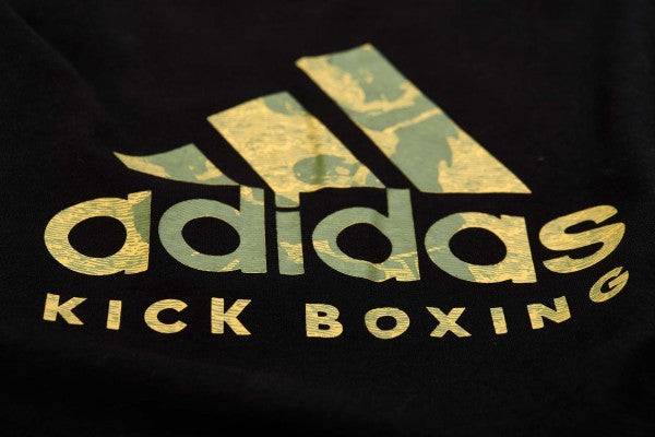 ADIDAS Kickboxing Basic Cotton T-Shirt Unisex Badge of Sports adiCLTS20KB, The Ultimate Gear for Kickboxing Enthusiasts