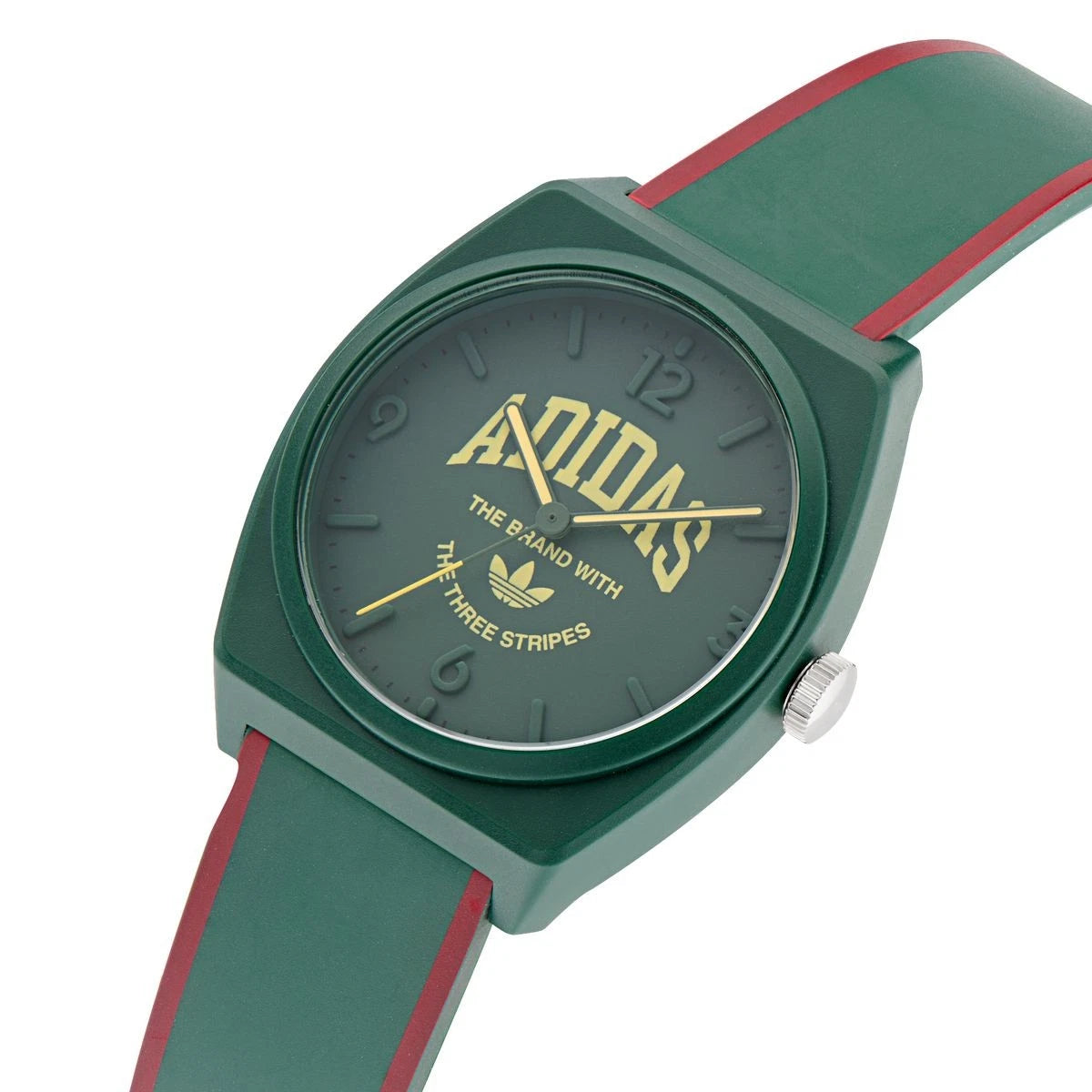 ADIDAS Retro Wave Two Wristwatch With Water Resistance 5 ATM, AOST24073 Green