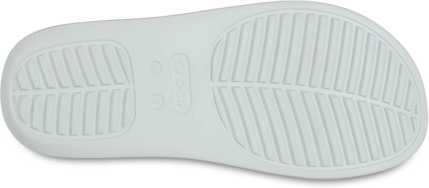 Crocs Getaway Platform Women’s Flip-Flop Sandals, Silver, US Size 6