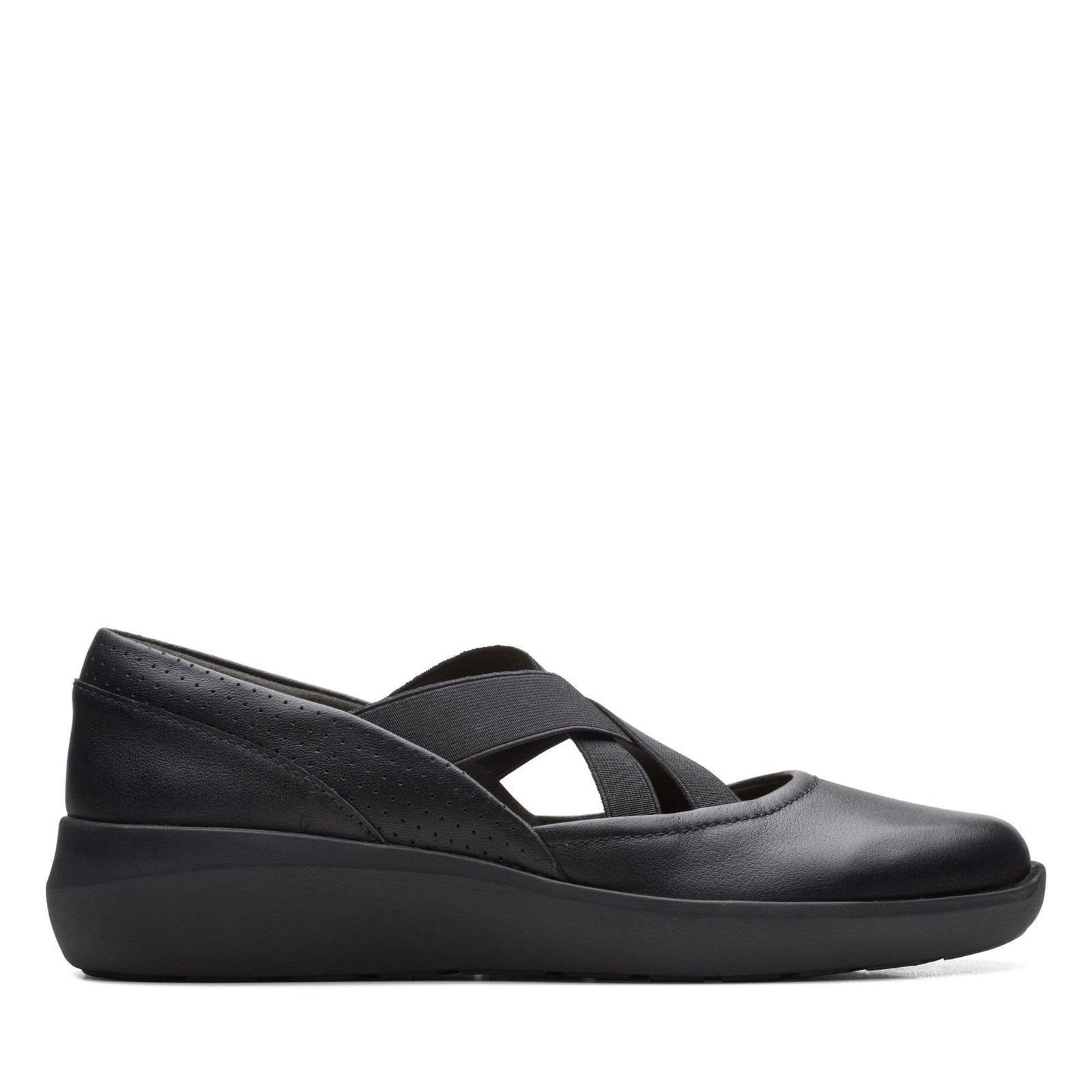 Clarks Kayleigh Cove Mary Jane Flat, Black Combi,US 10 Medium
