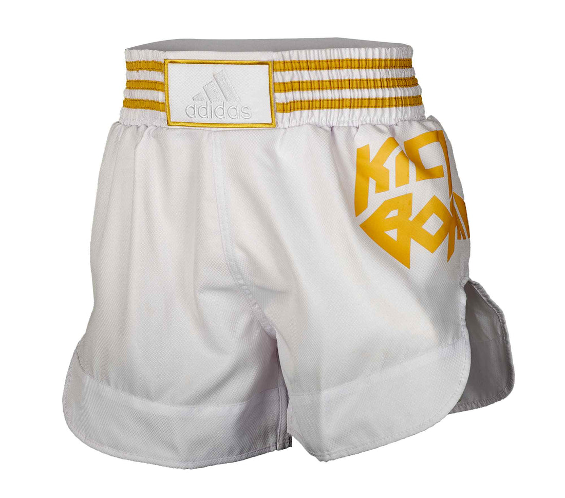 ADIDAS Kick Boxing Shorts, Moisture-Wicking Polyester for Intensive Training- ADISKB02
