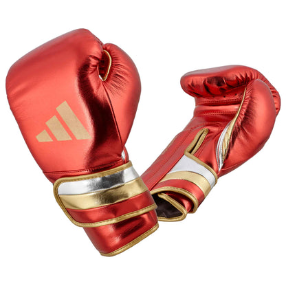 Adidas Speed 500 Boxing Gloves - Gold Microfibre (ADISBG501) | Superior Protection