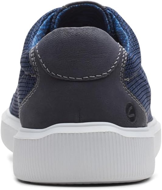 Clarks Cambro Low Sneaker, Navy Textile,US 8 Medium