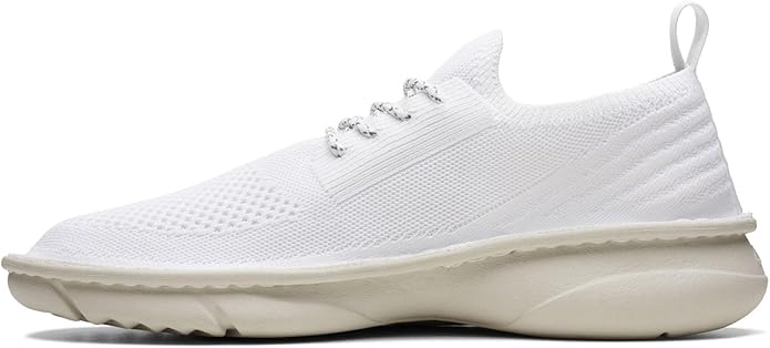 Clarks - Mens Origin2 Shoes, Color White Knit