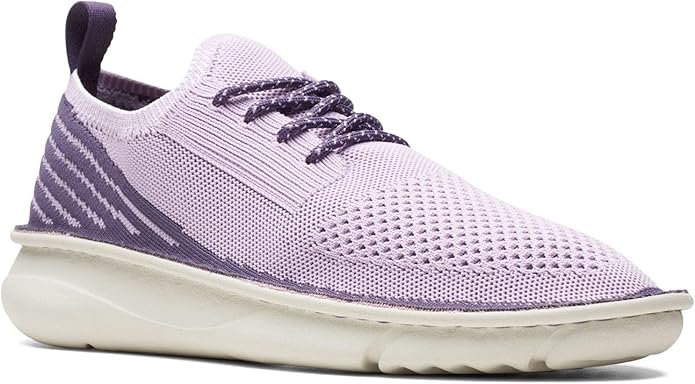 Clarks - Mens Origin2 Shoes, Color Lavender Knit