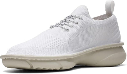 Clarks - Mens Origin2 Shoes, Color White Knit