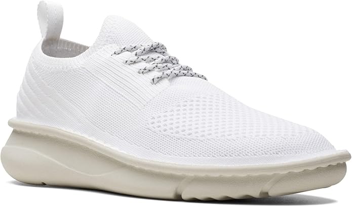 Clarks - Mens Origin2 Shoes, Color White Knit