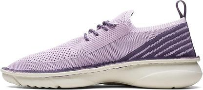 Clarks - Mens Origin2 Shoes, Color Lavender Knit