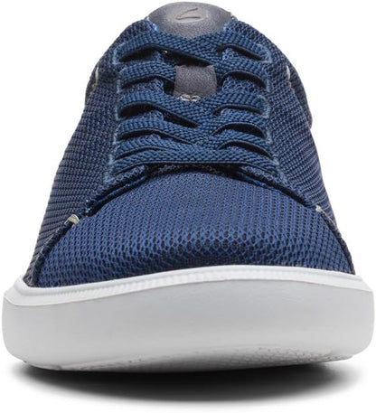 Clarks Cambro Low Sneaker, Navy Textile,US 8 Medium