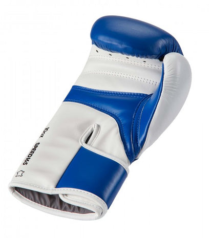 Adidas WAKO Approved Kickboxing Fight Gloves, Cowhide Cuir Leather Speed 165 adiSBG165, 10 Oz Boxing Gloves