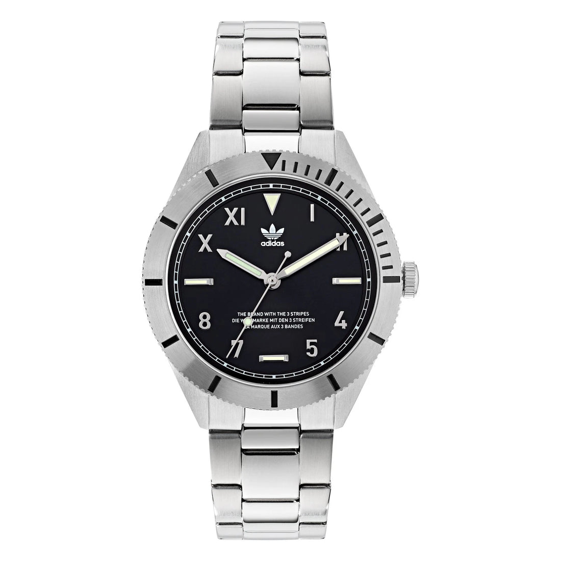 ADIDAS Edition Three Metal Wrist Watch With Water Resistance 5 ATM, AOFH22054