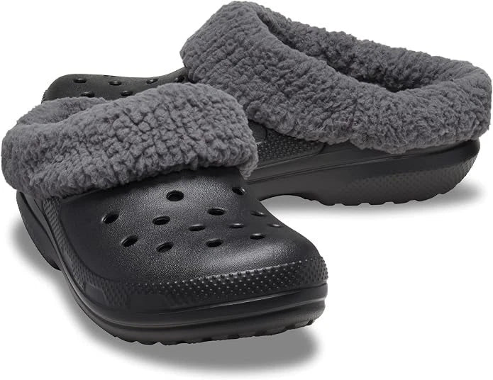 Crocs Classic Blitzen Clog, Black Multi, US Size 10