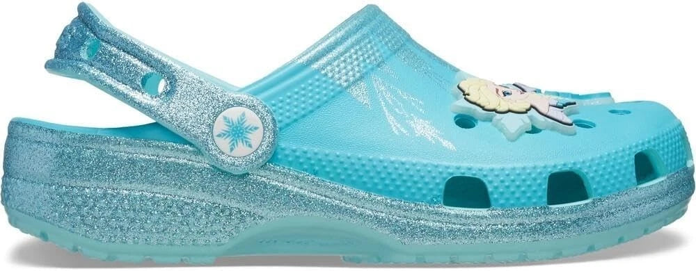 Crocs Classic Clog K Frozen Elsa Kids’ Clogs, Blue