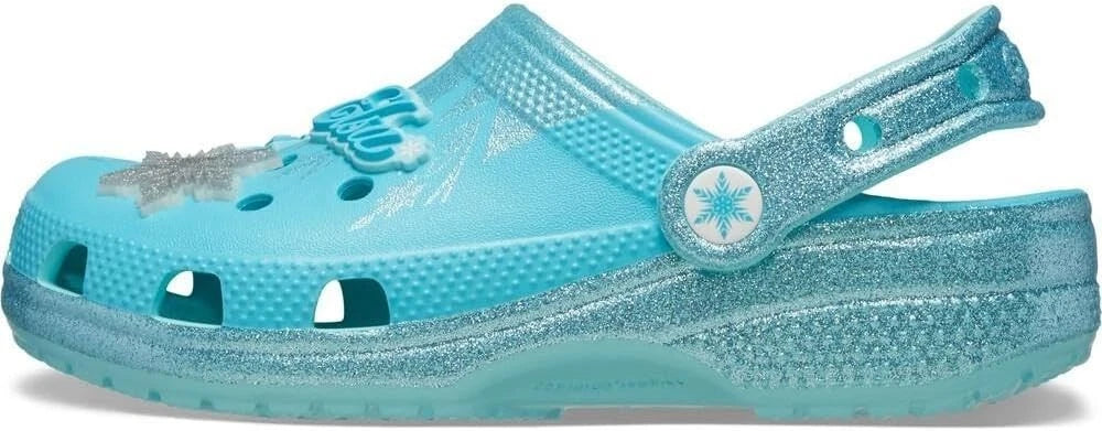 Crocs Classic Clog K Frozen Elsa Kids’ Clogs, Blue