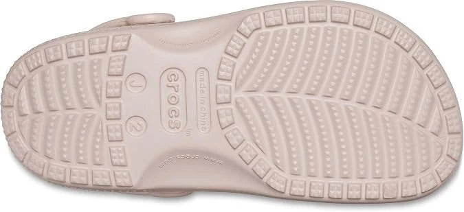 Crocs Classic Glitter Clog Kids’ Clogs, Pink Clay/Shimmer, US Size 5 Big Kid M