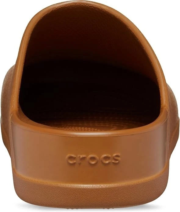 Crocs Dylan Mules Unisex Clogs, Cognac