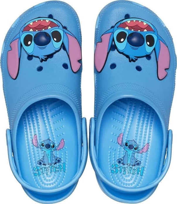 Crocs Classic Unisex Clogs – Disney Stitch, Men’s US 12 / Women’s US 14