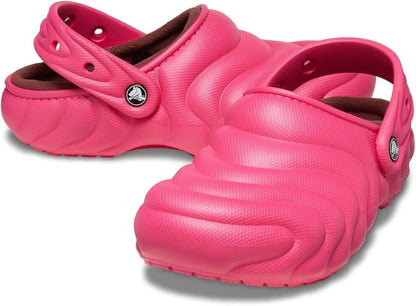 Crocs Classic Lined Overpuff Clog, Dragon Fruit