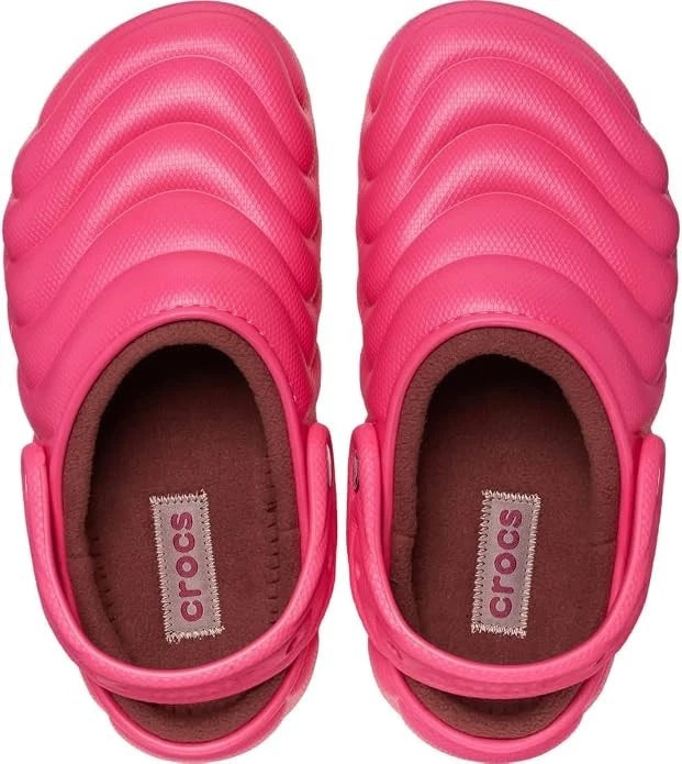 Crocs Classic Lined Overpuff Clog, Dragon Fruit