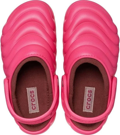 Crocs Classic Lined Overpuff Clog, Dragon Fruit