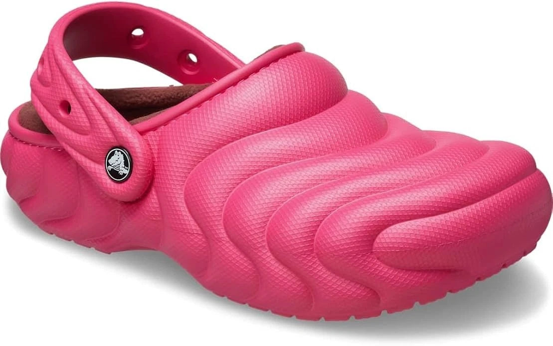 Crocs Classic Lined Overpuff Clog, Dragon Fruit
