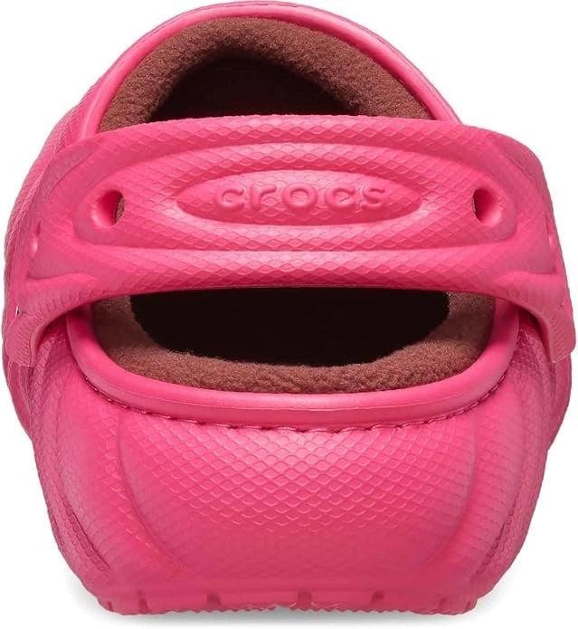 Crocs Classic Lined Overpuff Clog, Dragon Fruit