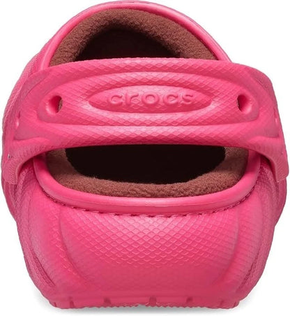 Crocs Classic Lined Overpuff Clog, Dragon Fruit