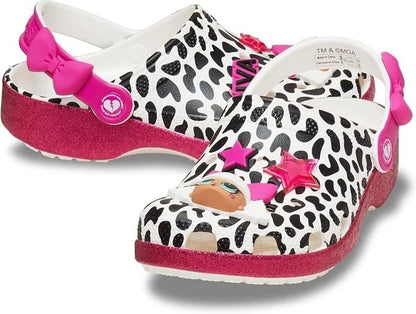 Crocs LOL Surprise Diva Classic Big Kid Clogs. Black/White,
