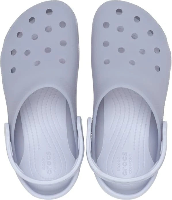 Crocs Classic Frosted Clog Unisex Clogs, Purple Moon