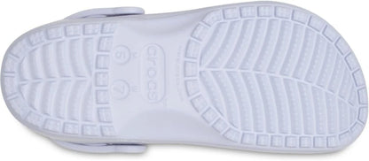Crocs Classic Frosted Clog Unisex Clogs, Purple Moon