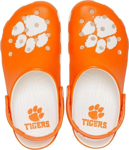Crocs Classic Collegiate Clog Unisex Clogs, Clemson, Women’s US 15 / Men’s US 13