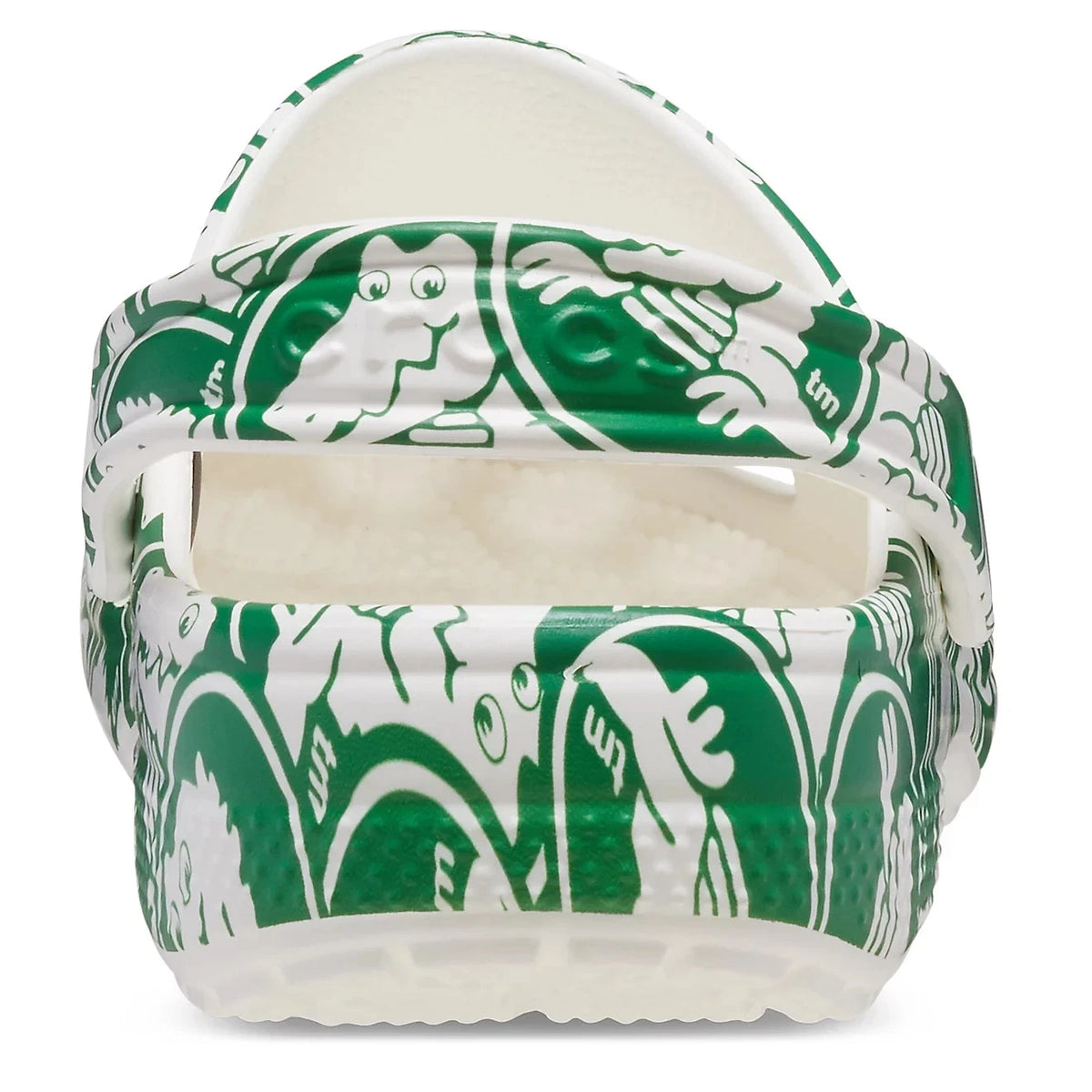 Crocs Classic Graphic Clog Unisex Clogs, Green Ivy, Women’s US  7 / Men’s US 5